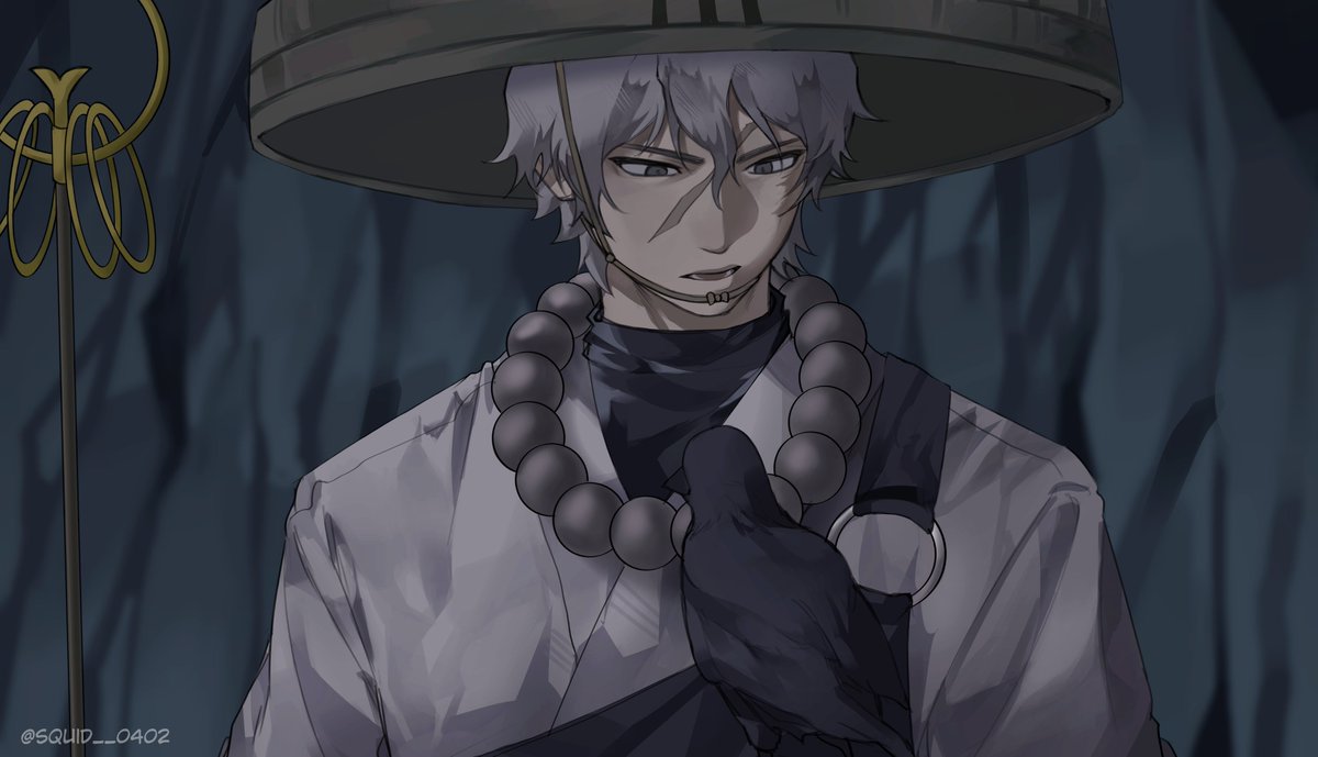 #銀魂 
오보로 그렸어요
아직 캐해 덜됐긴한데 은혼 열심히 봐야디,,,