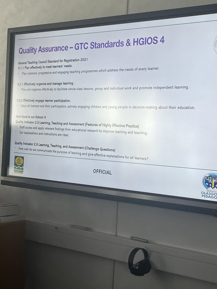 Exciting professional learning journey for staff in learning about differentiation through Glasgow’s Pedagogy. Thank you to Mr LaCombre and Miss McGurn for providing the informative training. <a href="/GlasgowPedagogy/">The Glasgow Pedagogy Team</a> #improvingoutcomes