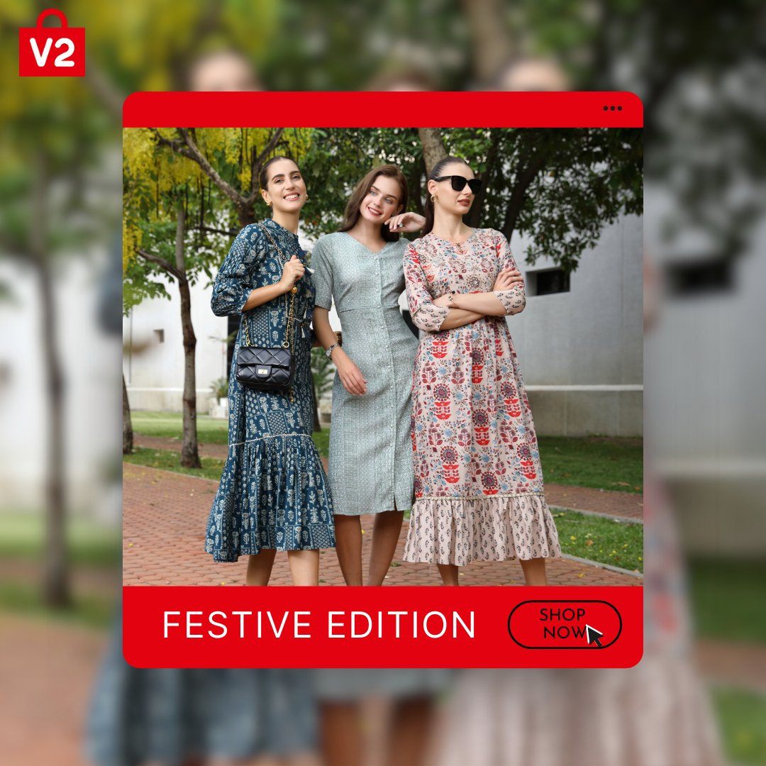 retail_v2's tweet photo. This #Festive, go selective and choose only the best. Shop from the wide collection only at V2.

Prices starting @ ₹ 299

#V2Kart #v2 #fashion #styleblogger #style #fyp #fashionstyle #feed #instagram #highlightsシ゚ #fashionweek #festival #trendingreels
#V2Kart #v2 #fashion https://t.co/HgwuP2Z3Nk