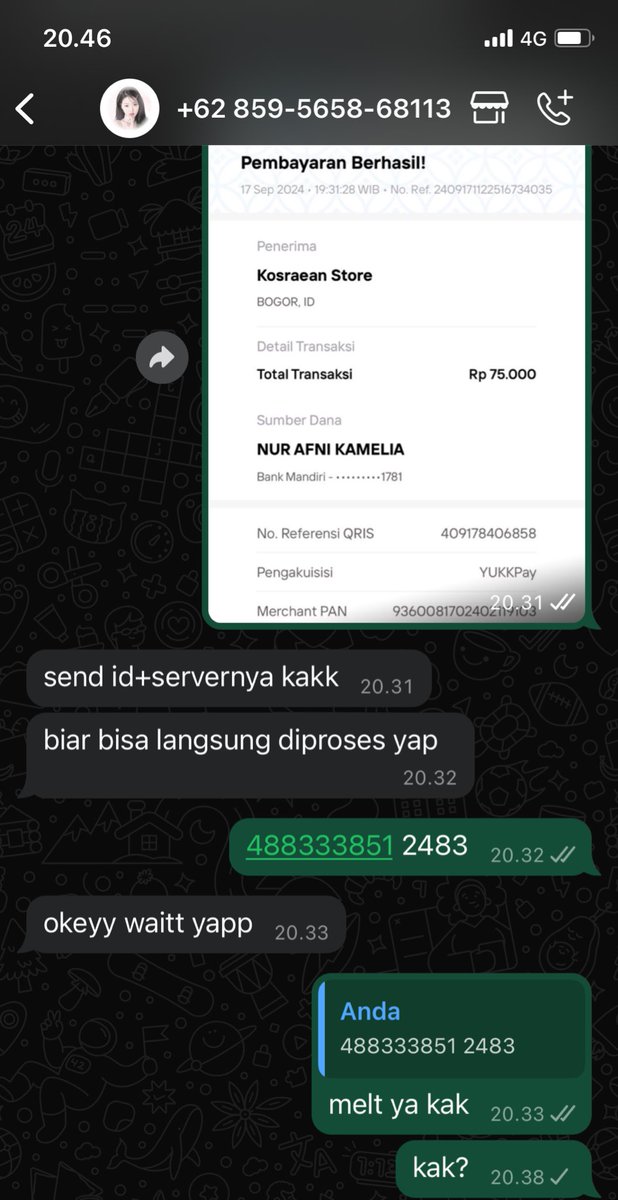 PENIPU WDP MLBB 

semoga ga ada lagi ya yang kena tipu manusia bangsat satu ini 🙏🏻

cape seharian ada aja dapat manusia bajingan

#zonauang #zonajajan #zonaba