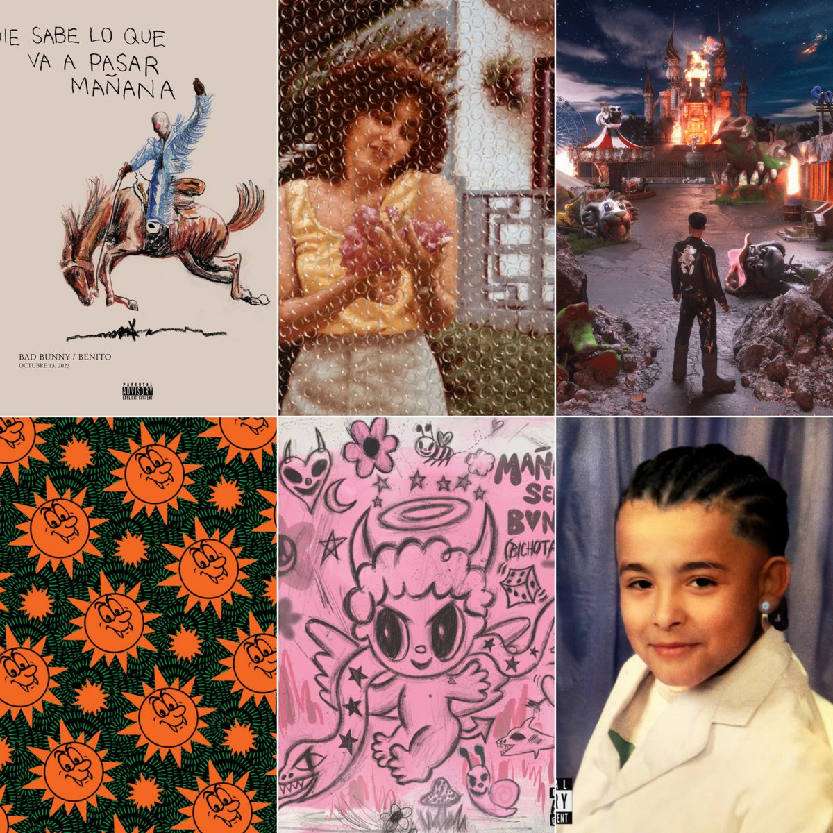 Fuentes_Genero's tweet photo. 🚨 MEJOR ALBUM DE MUSICA URBANA (Latin Grammy)

💿Nadie Sabe Lo Que Va a Pasar Mañana (Bad Bunny)

💿Sol Maria (Eladio Carrión)

💿Sayonara (Álvaro Diaz)

💿Ferxxocalipsis (Feid)

💿Mañana Será Bonito Bichota Season (Karol G)

💿El Último Baile (Trueno) https://t.co/x7qiuFB54J