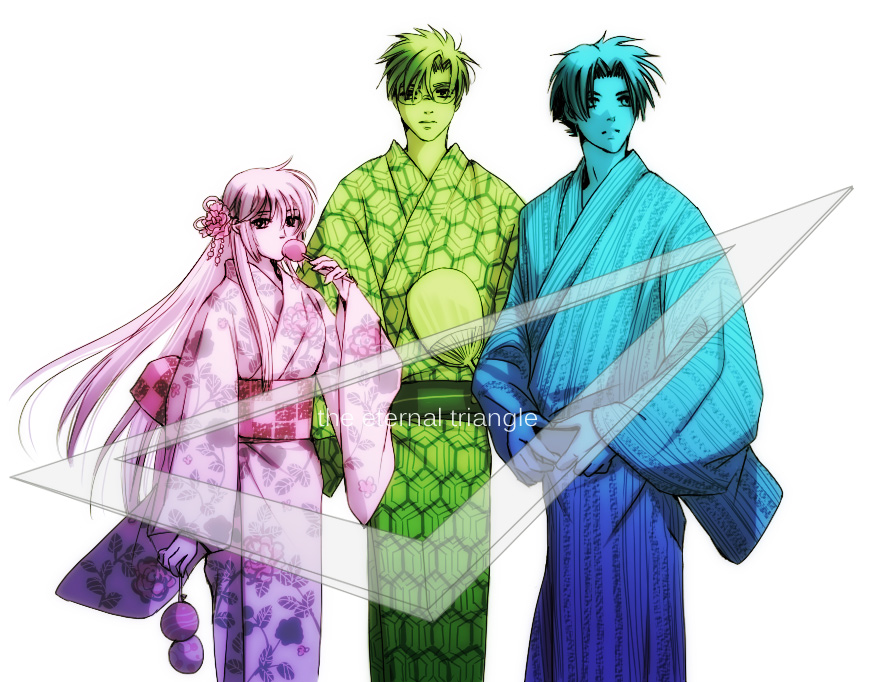 「#ネオロマンス30周年カウントダウン遙か3の現代組が大好きです。三角関係が尊いで」|🌸sava🌸のイラスト