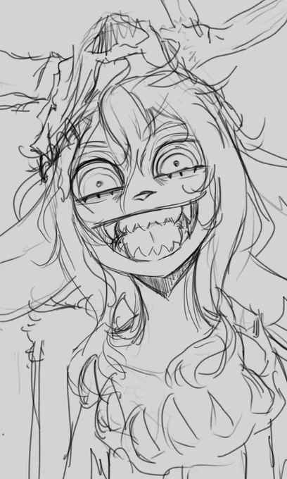 The sketch of Charity has a certain aura that was lost, I'll post it regardless 