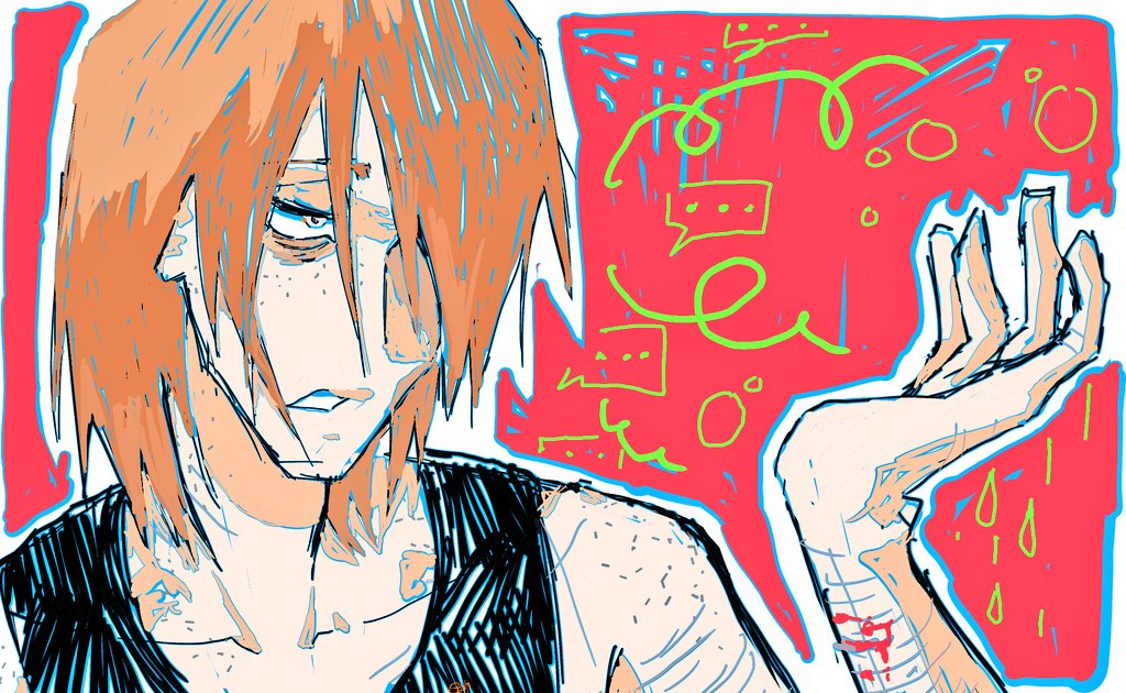 HL_ircus's tweet photo. 💬💬💬

Maximilious, this pen is cool. 

#illustrationart #イラスト #drawing #art https://t.co/4l1DeR8uj6