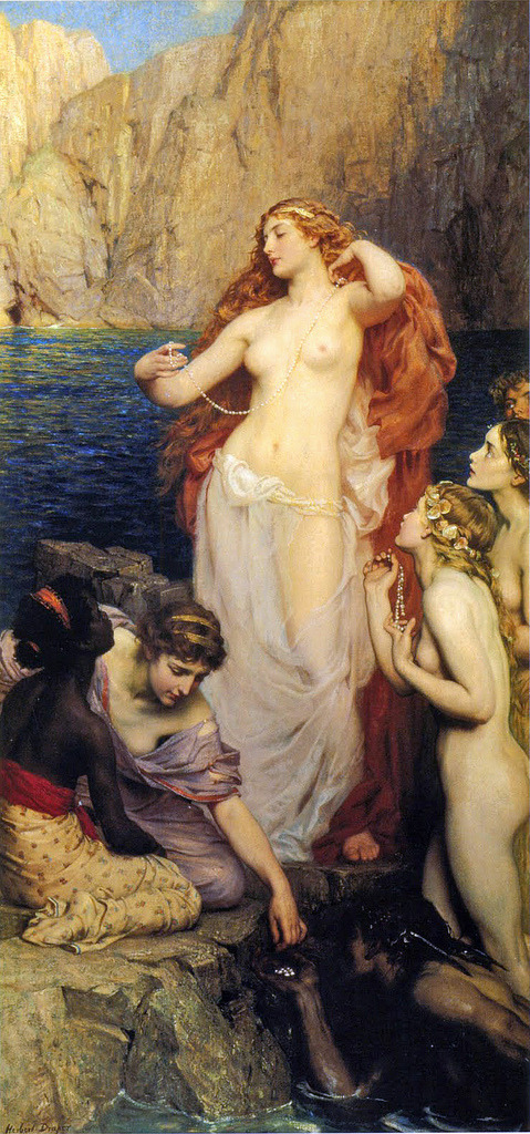 Pearls of Aphrodite - Herbert James Draper.