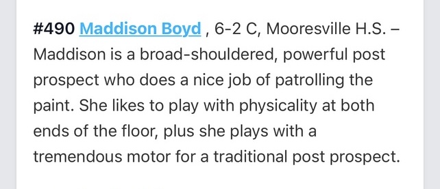 Maddison_Boyd08's tweet photo. Thank you for the write up @PGHCircuit!  

@IndianaSirens  @PrepGirlsHoops  @kendalprice27 @Jayann2027 https://t.co/NKAunMYdfk