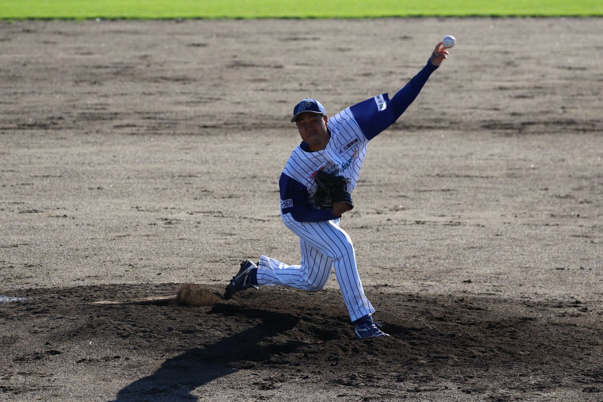 fastfiet's tweet photo. 最後は、村上投手でした。
#石川ミリオンスターズ 
#日本海リーグ 
2024/09/16 https://t.co/1pTUgIJuLv