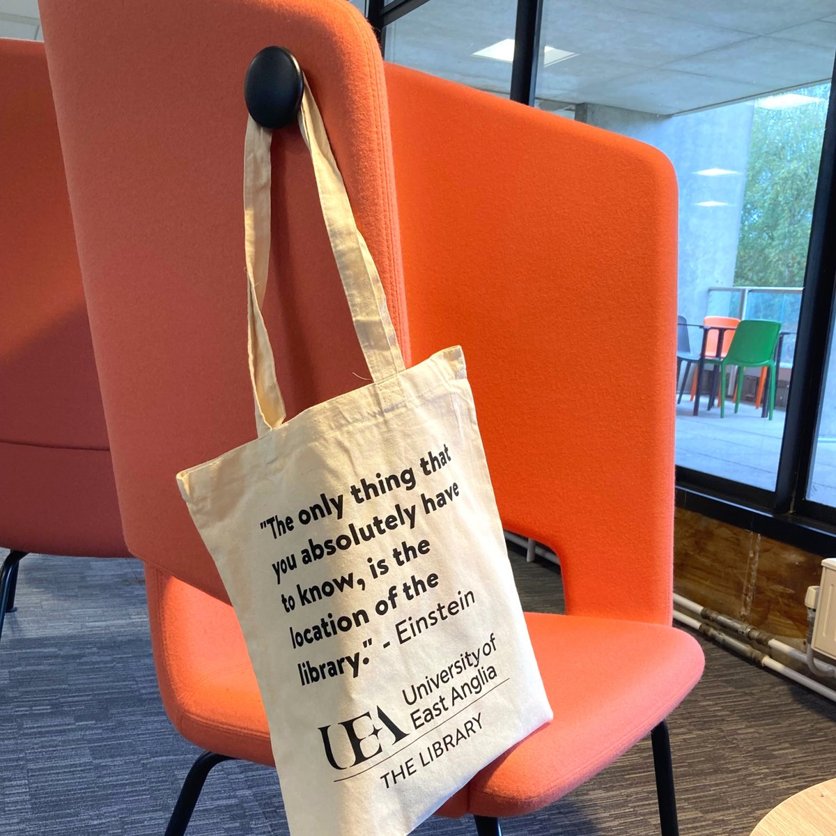 UEA Library (@uealibrary) on Twitter photo Fancy a snazzy Library tote bag? Come to our welcome events: Thursday 19th & Thursday 26th September, 2-3pm.
Tote bags 🛍️
Tea and coffee ☕
<a href="/bookhive/">The Book Hive</a> and <a href="/CityBookshop/">City Bookshop</a> vouchers 💰
Sweets 🍬
Scavenger hunt with prizes from <a href="/bread_source/">Bread Source - Artisan Bakery</a> 🤎
Library Welcome Guides 📚
#UEA Fancy a snazzy Library tote bag? Come to our welcome events: Thursday 19th & Thursday 26th September, 2-3pm.
Tote bags 🛍️
Tea and coffee ☕
<a href="/bookhive/">The Book Hive</a> and <a href="/CityBookshop/">City Bookshop</a> vouchers 💰
Sweets 🍬
Scavenger hunt with prizes from <a href="/bread_source/">Bread Source - Artisan Bakery</a> 🤎
Library Welcome Guides 📚
#UEA
