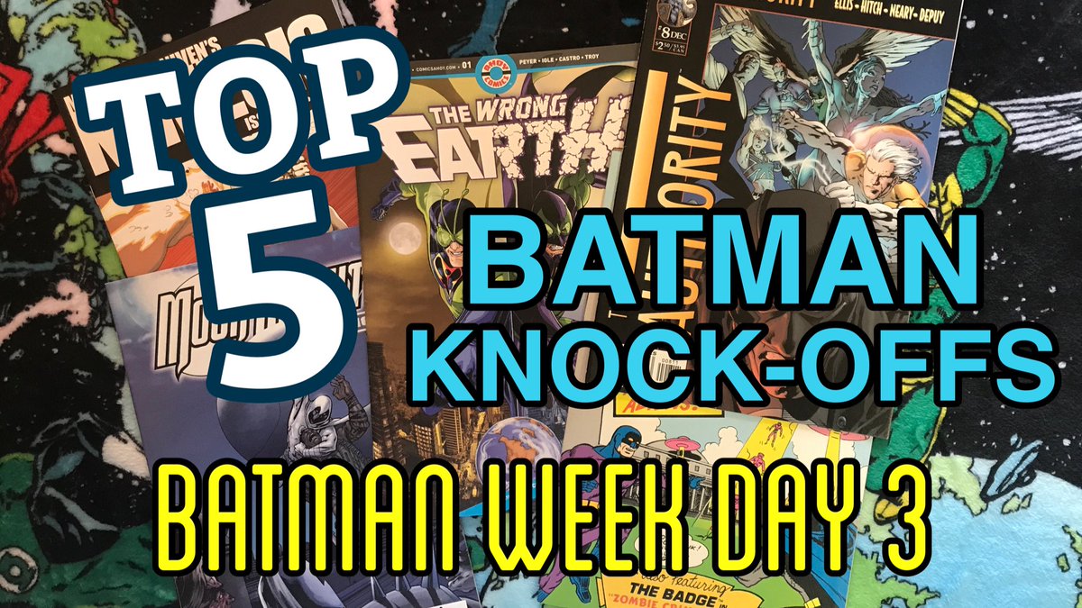 detective651's tweet image. Batman Week continues with today’s video. Ranking the Top 5 characters inspired by Batman. Watch now on my YouTube channel.

youtu.be/rr8VyZ04zkg?si…

#batman #batmanday #batmanweek #knockoff #comics #comicbooks #superhero