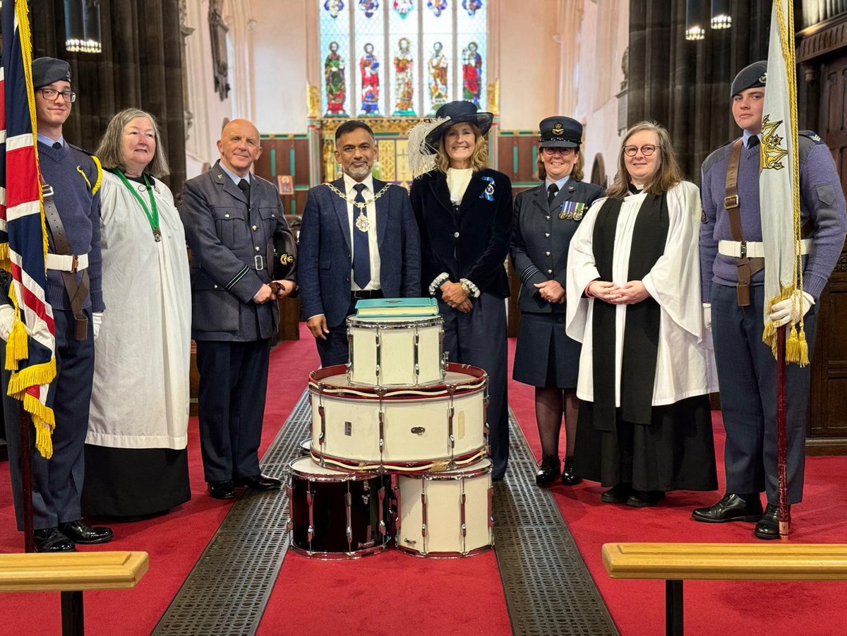 The Deputy Mayor attended Service to commemorate the Battle of Britain – headed up by the Cadets of 1330 Squadron Royal Air Force Cadets.