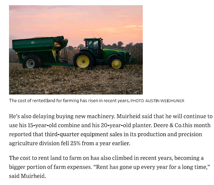 What are your concerns for the future?

Our members are raising concerns abt challenges to their farms and the industry's future, advocating for trade agreements, updated farm bill, &amp; vital policies.
<a href="/WSJ/">The Wall Street Journal</a> <a href="/KirkMaltais/">Kirk Maltais</a>: on.ilfb.org/47nVzXc
<a href="/FoxBusiness/">FOX Business</a>: on.ilfb.org/4ggz0I5
