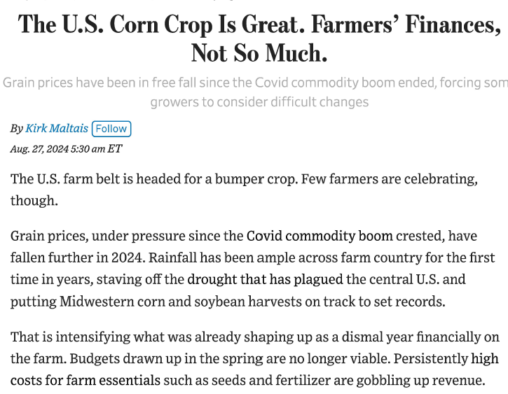 ILFarmBureau's tweet photo. What are your concerns for the future?

Our members are raising concerns abt challenges to their farms and the industry's future, advocating for trade agreements, updated farm bill, &amp; vital policies.
@WSJ @KirkMaltais: https://t.co/UDivN3Xh81
@FoxBusiness: https://t.co/Y4hZ3dsMIt https://t.co/kJyD0GnDDZ