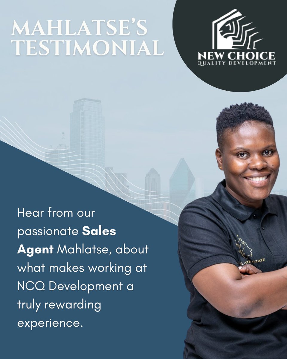 NCQDevelopment's tweet image. Meet Mahtlatse, one of the passionate minds behind our success! 🌟 #MeetTheTeam #NCQDevelopment #TeamSpotlight