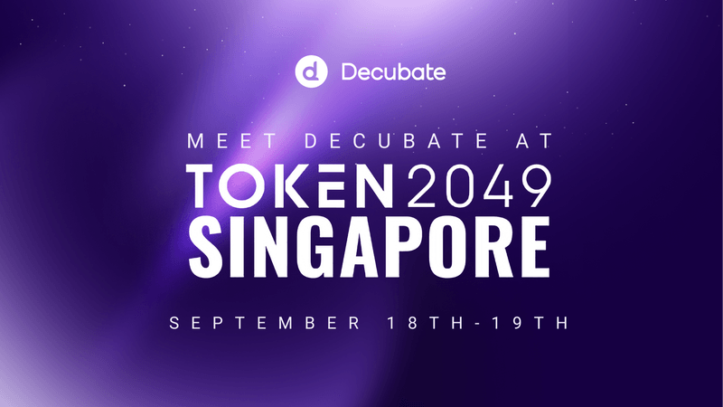 decubate's tweet photo. 🌐 Decubate at TOKEN2049 in Singapore!

The Singapore TOKEN2049 event has officially kicked off! As one of the biggest crypto gatherings in the world, it’s an exciting opportunity to connect with blockchain leaders and innovators.

You can still meet us today and throughout the event—at the main conference or during our exclusive side events. Let’s connect and discuss how to shape the future of blockchain!

Decubate’s Exclusive Side Events:

1️⃣ Founder & KOL Social Mixer:

📅 Date: Tomorrow, September 18, 2024
📍 RSVP: https://t.co/qwlbgtQX35

2️⃣ Founders Night:

📅 Date: September 19, 2024
📍 RSVP: https://t.co/jz76OWrpsI

🔗 Learn More:

For more details on our TOKEN2049 plans, check out the blog post on the Decubate website: https://t.co/94ibf1IyW5

🤝 Let’s Connect:

Interested in meeting the Decubate team or exploring partnership opportunities? Fill out this form: https://t.co/mWb2QSbq68