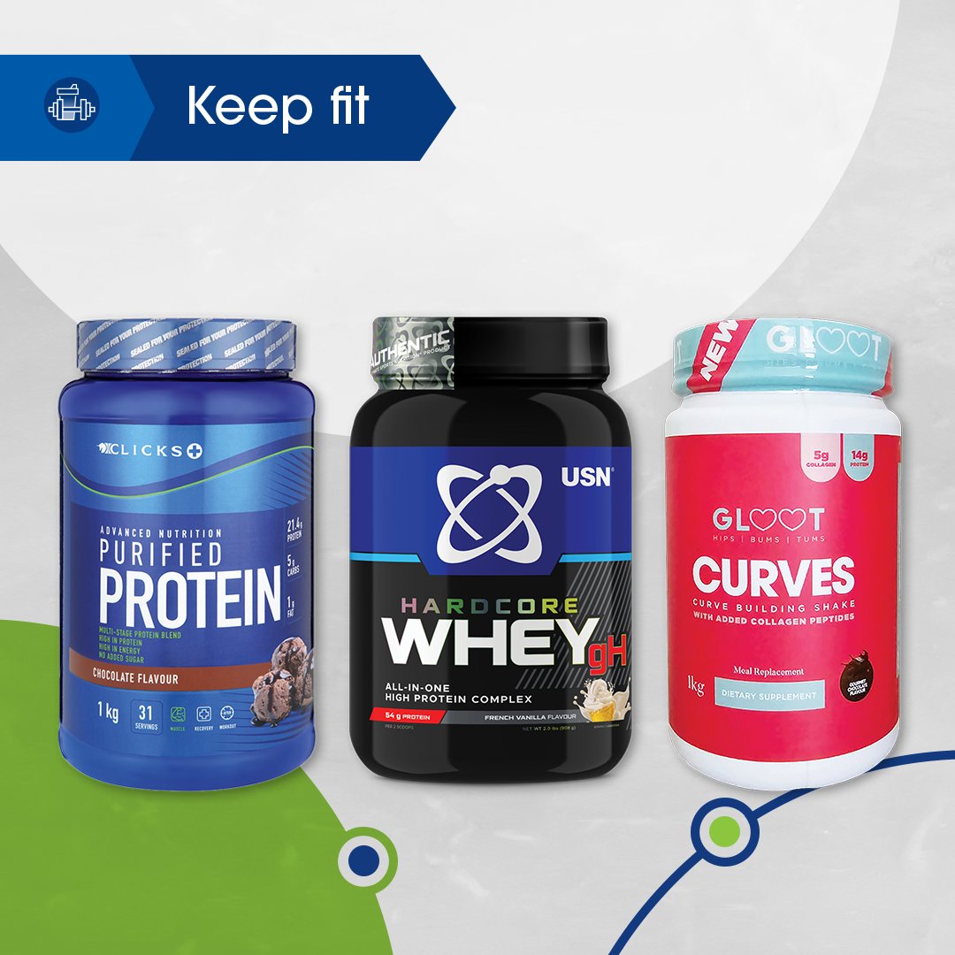 Clicks_SA's tweet image. Fuel your fitness journey with our top range of supplements to suit your needs. 💥💪🏼

Stay strong, stay active, and keep pushing your limits!

Shop in store or online.

#Clicks #ClicksHealth #KeepFit #FitnessGoals