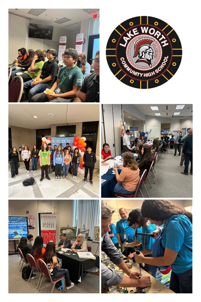 LWCHSTrojans's tweet photo. Students had a great time at the Architects & Engineering Summit! #Schoolhighlight 🎉
@villani824 @kgwhetsell https://t.co/i5FJk0YMVu