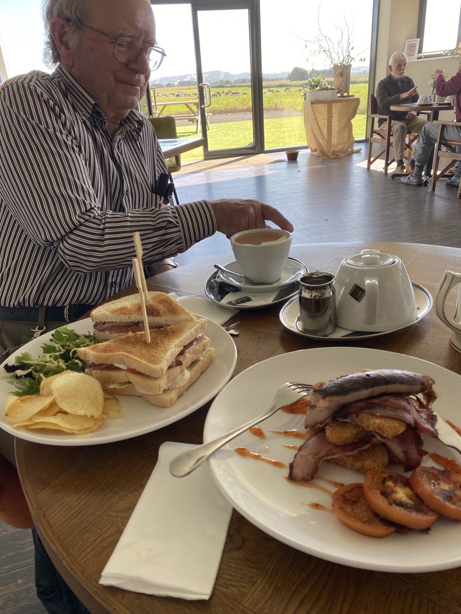 Birthday lunch for Stuart at the Old Piggery at Prees. Great food and fabulous welcome!