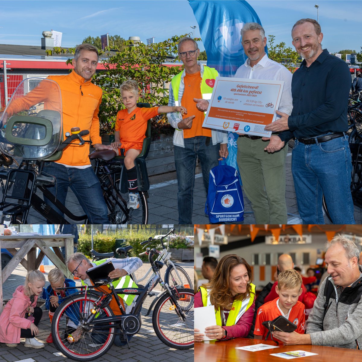 Tien keer rond de aarde 🚴‍♀️🚴🚴‍♂️🚴👋 <a href="/svOranjeWit/">svOranjeWit1925</a> <a href="/MMDordt/">Marc Merx</a> <a href="/wnederpelt/">William Nederpelt</a>  sportverkeerscan.nl/2024/09/17/4-k…