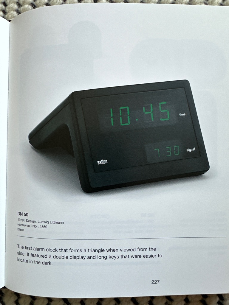 Braun DN50 ｜ Ludwig Littmann 1979 Vintage 1979 Braun DN50 Alarm Clock - Ludwig Littmann (type 4850