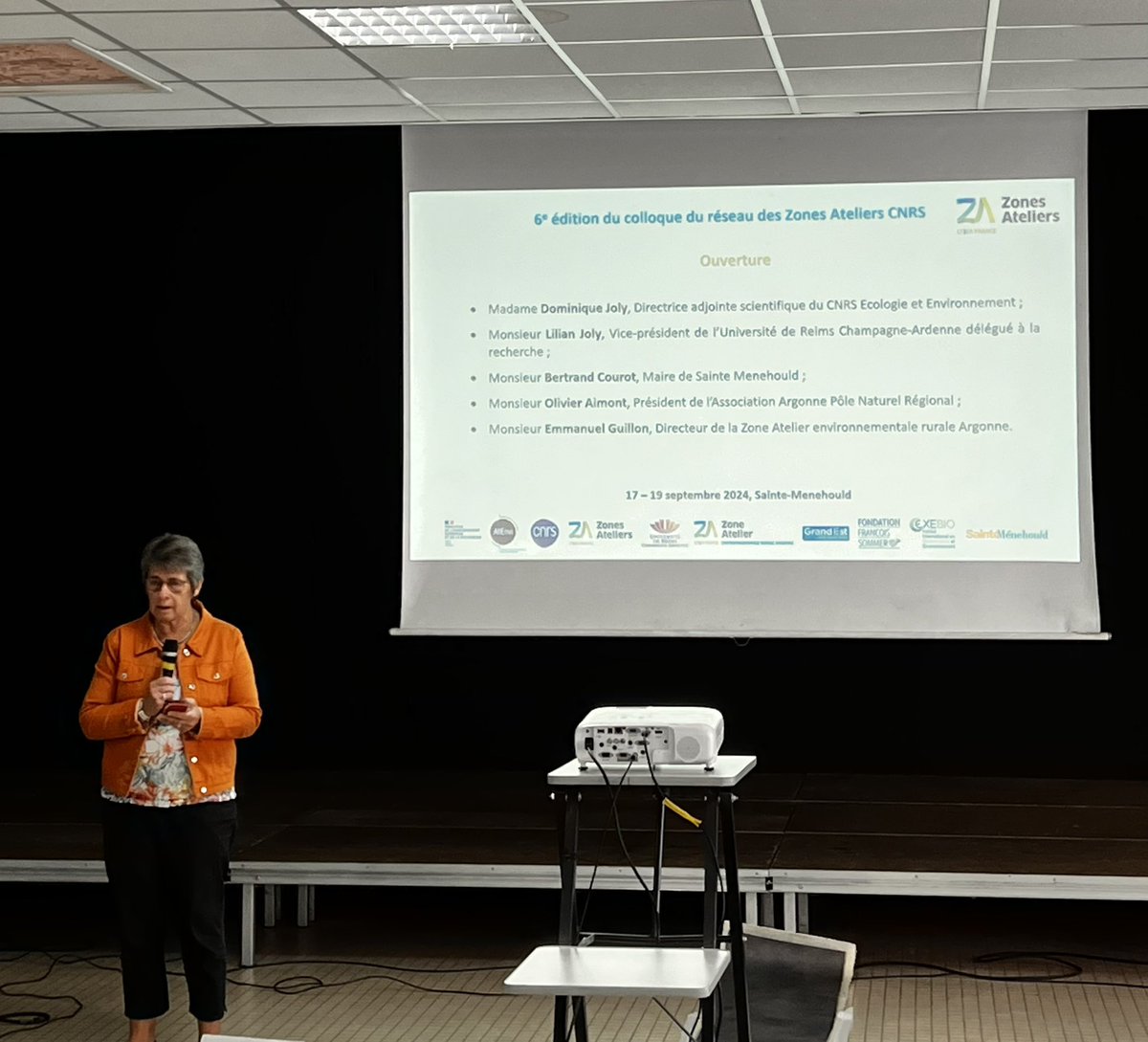 Lancement du 6eme colloque du réseau des Zones Ateliers CNRS organisé par la ZARG à Sainte-Menehould (17-19 septembre).