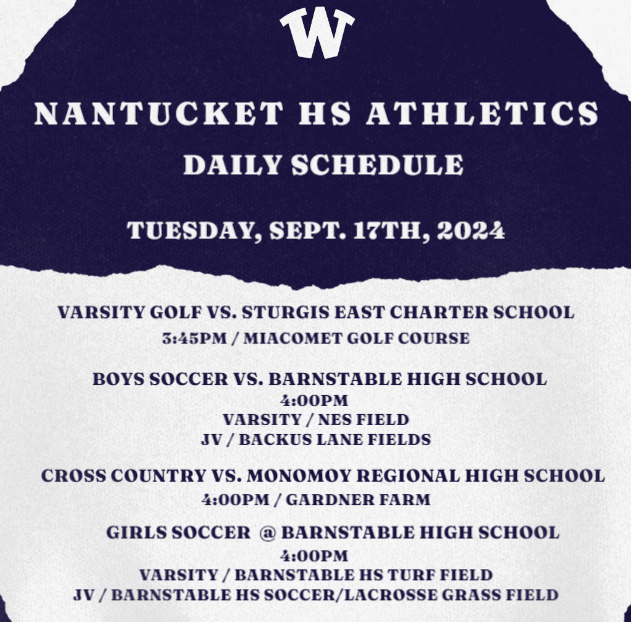 Nantucket Athletics (@nhswhalers) on Twitter photo 