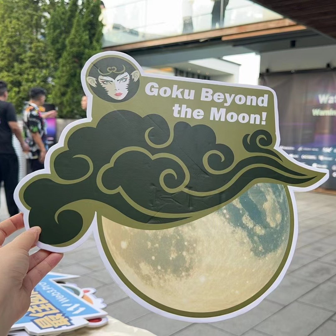 GOKU72_MEME's tweet photo. Goku's at #TOKEN2049! 🚀
The meme king has arrived—get ready for epic vibes and cosmic fun! 🌟
#GUKU #MemeCOIN #TOKEN2049 https://t.co/bXwHV7y4FL
