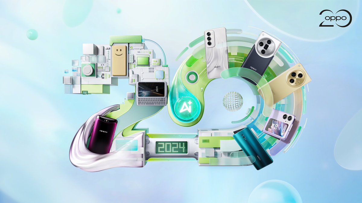 اليوم نحتفل بالذكرى الـ 20 لـ OPPO! 🎉
20 سنة من الابتكار، المتانة، والثقة
أوبو ثبّتت نفسها كعلامة تجارية يعتمد عليها دائمًا 💪🏻
إلى المزيد من سنوات التميّز والنجاح!

#OPPO20Years
#OPPOIraq