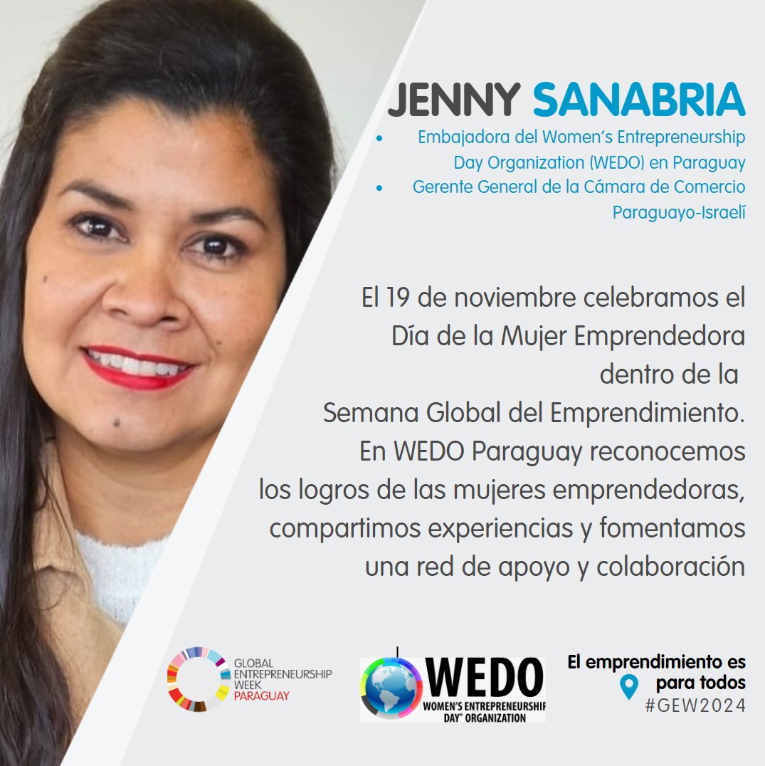 GENParaguay's tweet photo. Del 18 al 24 de noviembre 2024, el mundo celebrará la Semana Global del Emprendimiento (GEW), un evento que resuena en más de 200 países y que, en Paraguay, se lleva a cabo con el entusiasmo y la dedicación que caracteriza a la comunidad emprendedora local. https://t.co/5T9tnWnNzo
