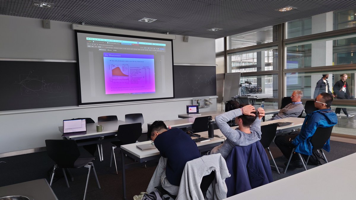 Thea Klaeboe Aarrestad (@thea_kaa) on Twitter photo Finishing our Foundations of Experimental Particle Physics class early today in order to show the students some Foundations of Experimental Particle Physics. Congratulations <a href="/CMSExperiment/">CMS Experiment CERN</a> ! Finishing our Foundations of Experimental Particle Physics class early today in order to show the students some Foundations of Experimental Particle Physics. Congratulations <a href="/CMSExperiment/">CMS Experiment CERN</a> !