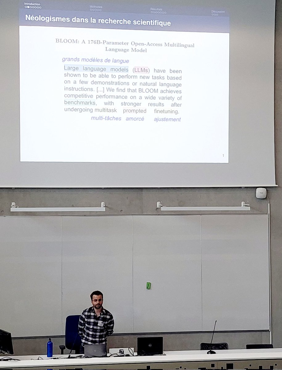 MLIA (@mlia_isir) on Twitter photo "Vers la traduction automatique des néologismes scientifiques"
by <a href="/_lerner_paul/">@lernerp.bsky.social</a> and @yvofr
Published as a long paper with oral presentation at <a href="/JepTaln2024/">JEP-TALN2024</a>!
➡️inria.hal.science/hal-04623021/ "Vers la traduction automatique des néologismes scientifiques"
by <a href="/_lerner_paul/">@lernerp.bsky.social</a> and @yvofr
Published as a long paper with oral presentation at <a href="/JepTaln2024/">JEP-TALN2024</a>!
➡️inria.hal.science/hal-04623021/