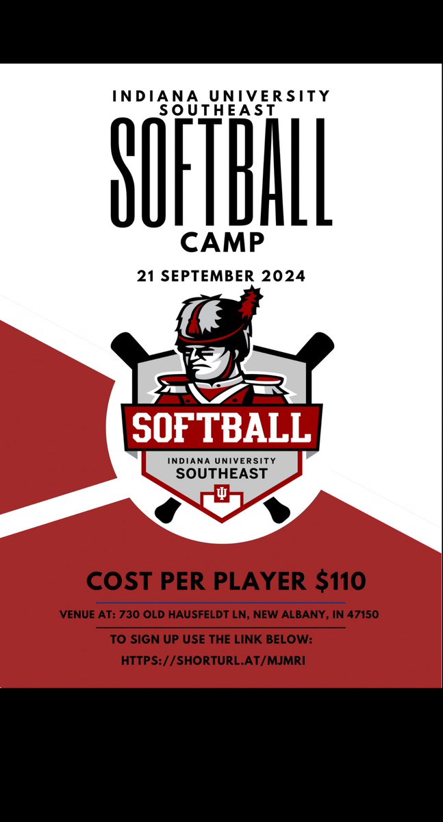 Sofia Guy (@sofiaguy70) on Twitter photo The Grenadiers will be hosting a softball camp at our home field! Get to know the players and develop/enhance your skills while making some friends!! <a href="/IUS_Softball/">IUS Softball</a> #rolldiers The Grenadiers will be hosting a softball camp at our home field! Get to know the players and develop/enhance your skills while making some friends!! <a href="/IUS_Softball/">IUS Softball</a> #rolldiers
