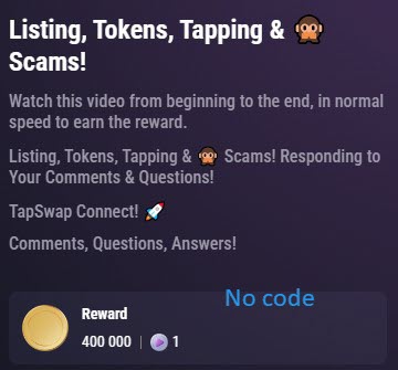 vitaliy1y's tweet photo. Tapswap Codes 17 Sep #tapswapvideocode
🎬 5 Remote Jobs for Stay at Home
code - snapshot
🎬Listing, tokens, tapping & scams
🎬 News ..
#tapswapcodes #tapswap #tapswapcode
Join https://t.co/ch6Tyc7oDe https://t.co/XXFIYpkoWu