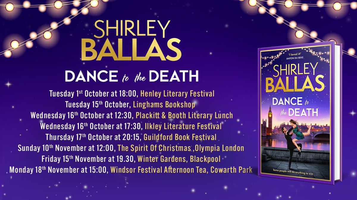 Get out your glitter and strap on your sequins - it's another Ballroom whodunit!