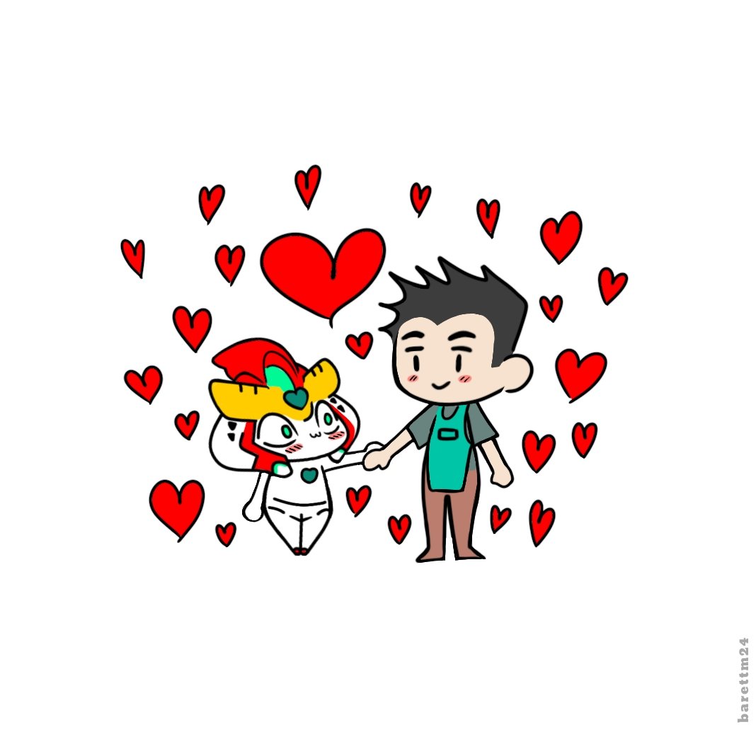 barettm24's tweet photo. The air smells love 🤖👨❤💚
Bravern x isami 🙏
ブレバン イサ三 chibi anime bl xd
#ブレバン #イサ三 #Chibi #chibiart #chibijob #Cute #Kawaii #Boyfriend #bravern #drawing #enamoured #bl https://t.co/fmTPMVgz69