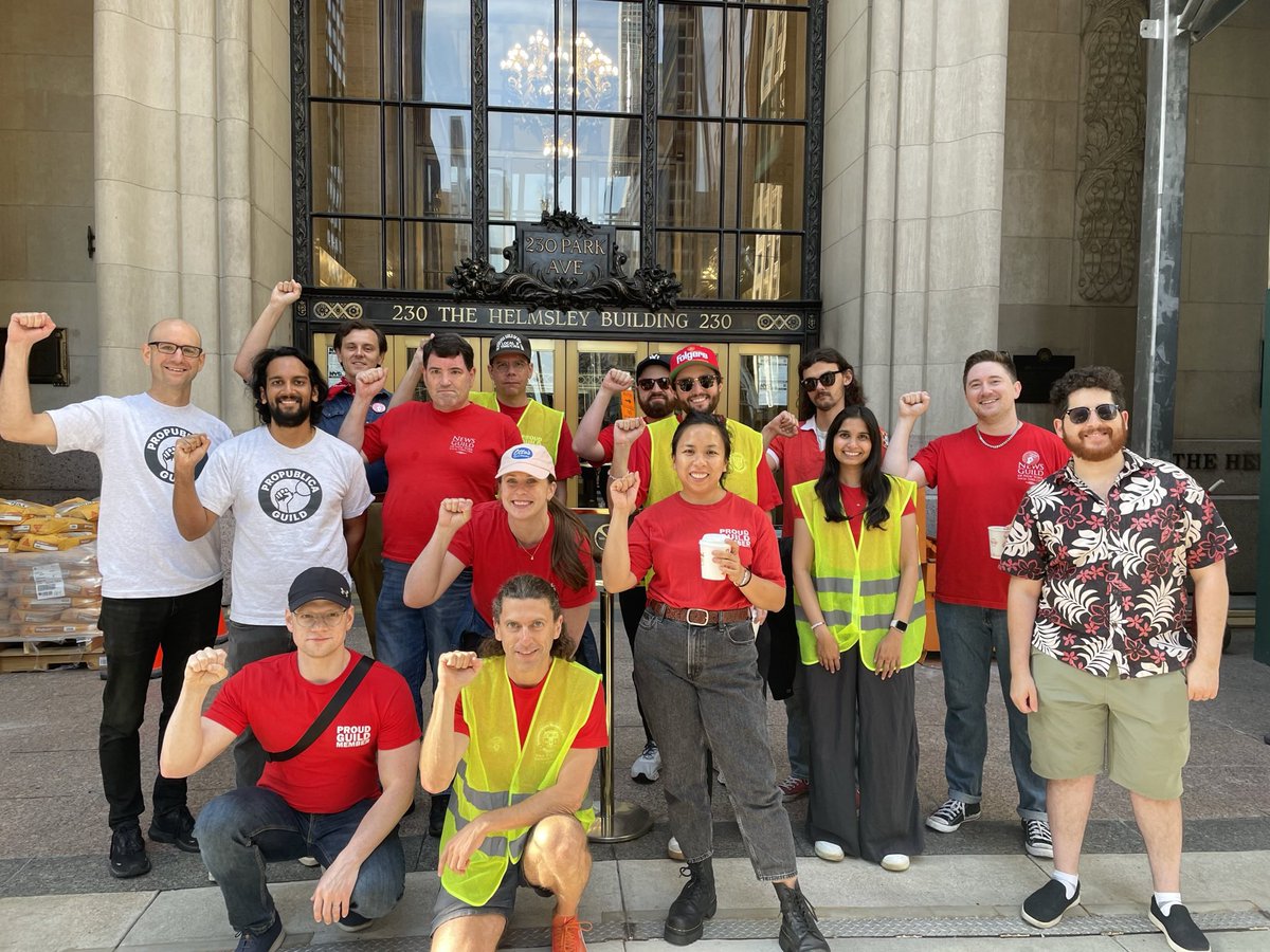 Law360Union (@law360union) on Twitter photo Today is day 8 of our ULP strike! Yesterday we had lots of great visitors giving us solidarity, including fellow <a href="/nyguild/">NewsGuild of New York</a> members from <a href="/propublicaguild/">ProPublica Guild</a>!! Who will stop by today?? 👀 Today is day 8 of our ULP strike! Yesterday we had lots of great visitors giving us solidarity, including fellow <a href="/nyguild/">NewsGuild of New York</a> members from <a href="/propublicaguild/">ProPublica Guild</a>!! Who will stop by today?? 👀
