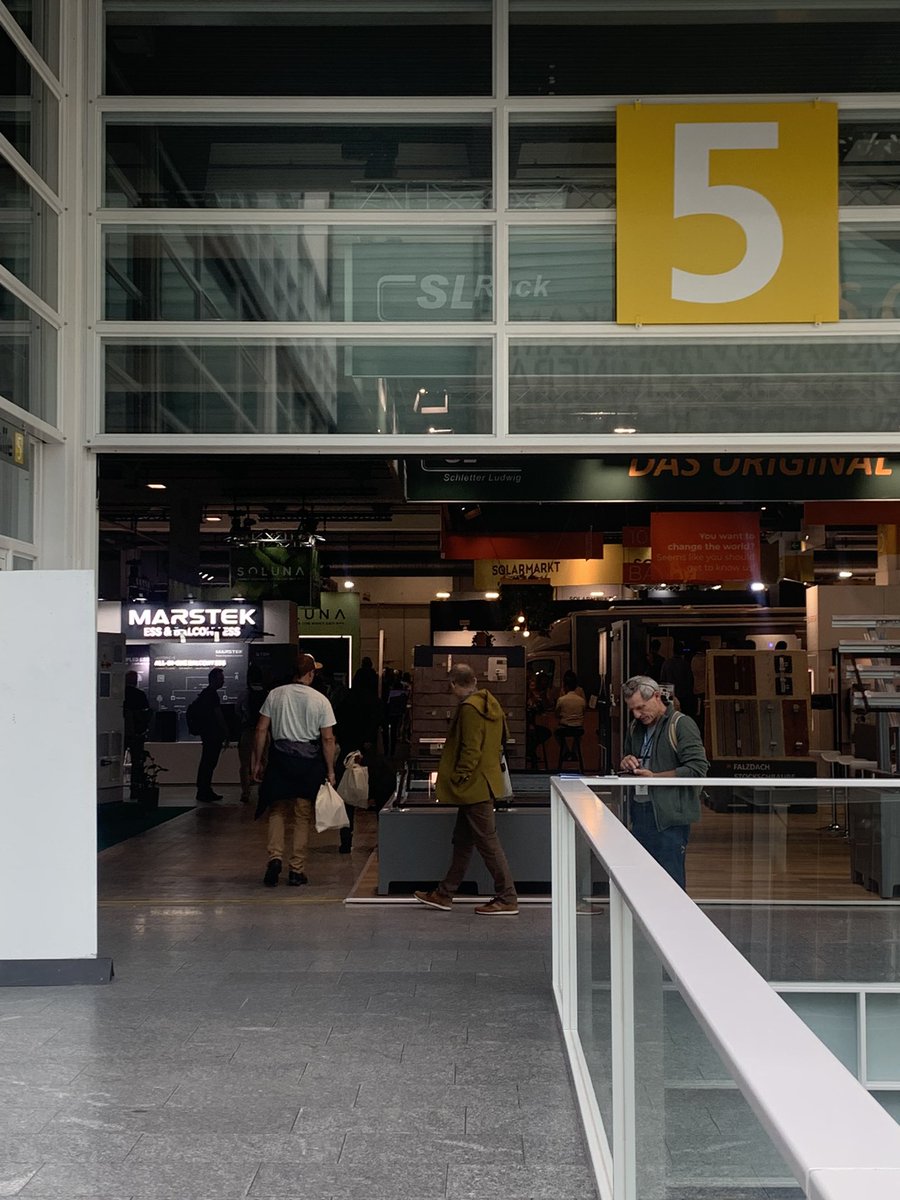 Our team from WoSH Switzerland enjoyed the conference lectures at the first Solar &amp; Storage exhibit in Zurich today. Hoping to see more of this. #BIPV