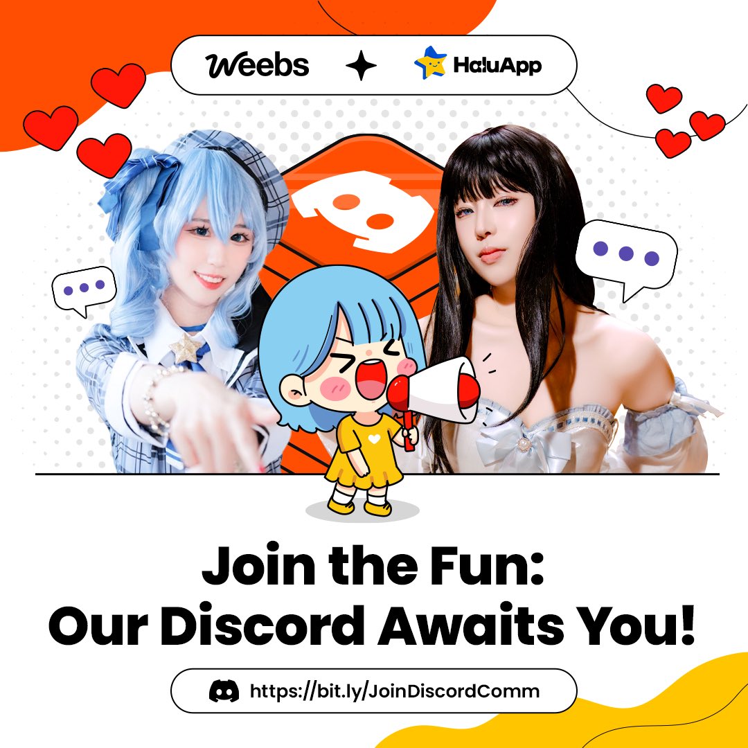 HaluAppOfficial's tweet photo. Join the Fun: Our Discord Awaits You!😍
Dive into the ultimate otaku community and can chat directly with our amazing creators! Don’t miss out—come hang out, and let’s geek out together!
🔗 https://t.co/m1qRKOvva9
#HaluApp #WeebsArmy #HaluSquad #Anime #comic #game #otaku https://t.co/jy7NZLZ5gU