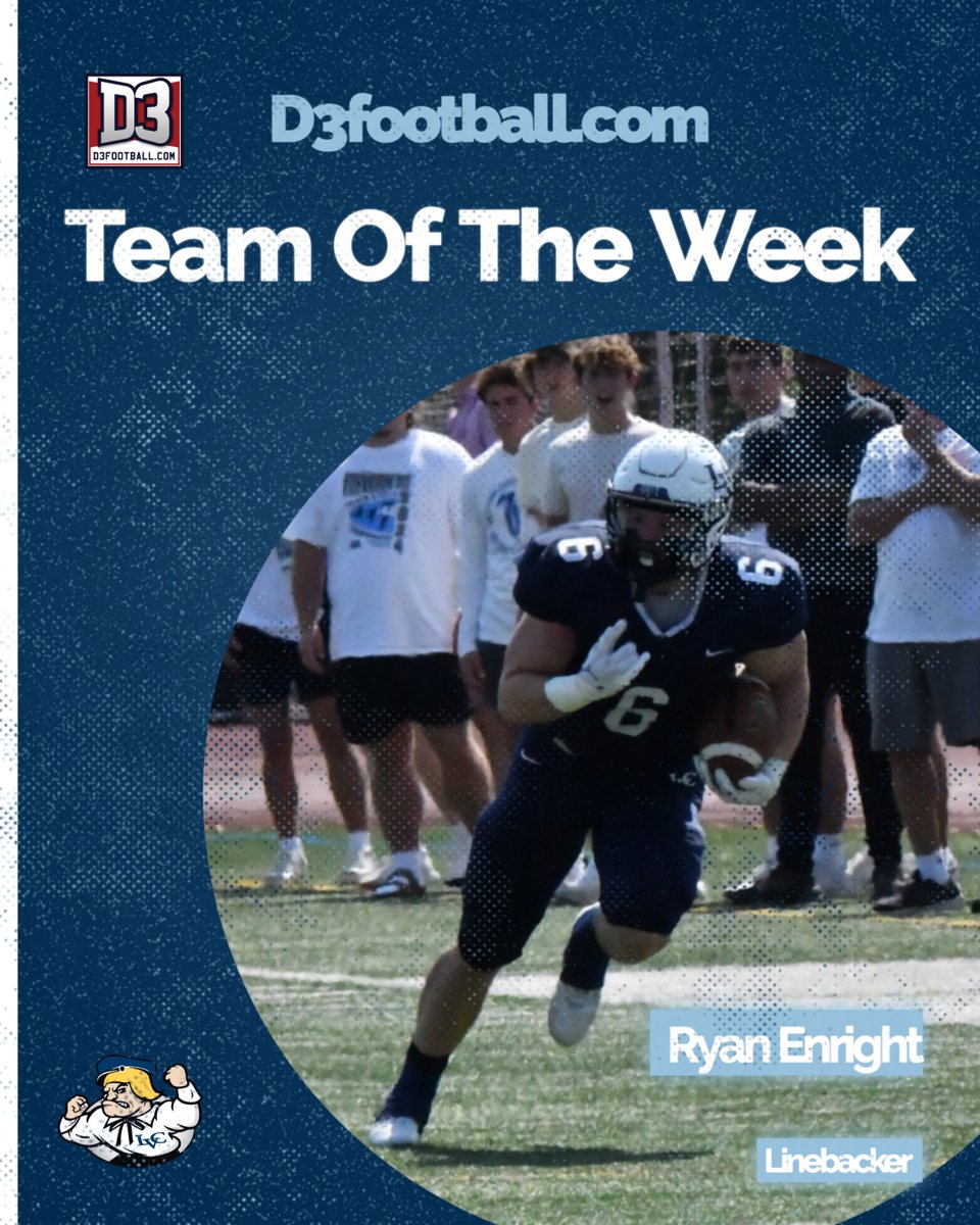 LVCathletics's tweet photo. National Honors!

Ryan Enright and Tim Kissinger were named to the @d3football Team of the Week after huge performances against Stevenson on Saturday!

Release: https://t.co/APyJpnJLWj

#GoDutchmen https://t.co/ZjDGDtPqxq