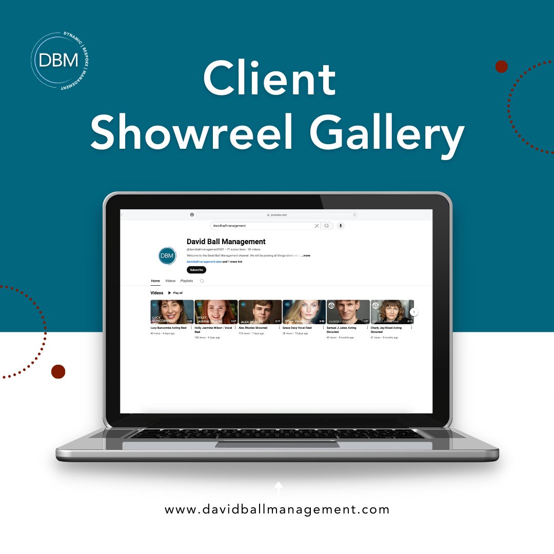 dbmtalent's tweet image. We are proud of all of our clients and love sharing their amazing work! Click the link below to visit our showreel gallery and see for yourself! 

🔗 - youtube.com/playlist?list=…

#actor #showreel #singingreel #casting #DBM