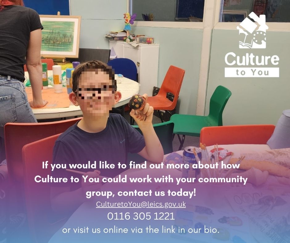 Culture to You have recently taken a slice of the seaside to Oadby Youth Centre to celebrate National Beach Day! If you run or attend a community group in Oadby &amp; Wigston and would like to see what Culture to You can do for you, get in touch today! ow.ly/ihBK50Tp2RR #Joinus