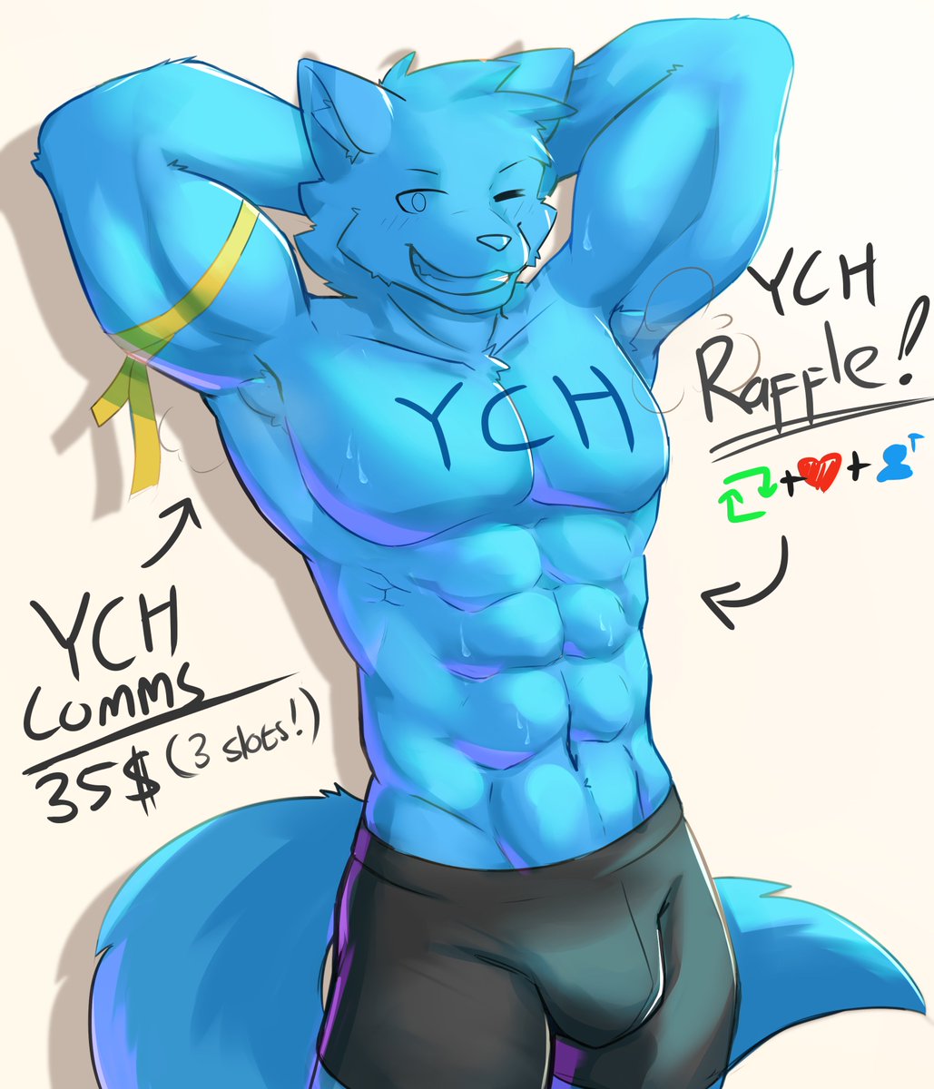 CheezyChezu's tweet photo. Hey you! Wanna be sexy in this #Biceptember 
Good news! I'm opening #ArtRaffle to be this sexy dude. 1 Winner, Ends at 28th of September. Just repost, like ♥️ and follow

Also opening YCM C0ms for 3 slots, DM if interested https://t.co/JLnoUNhNbJ