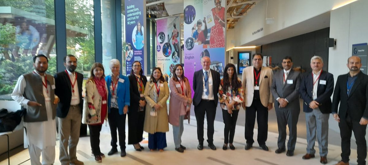 A warm welcome to our delegation of senior government officials from Pakistan.  

They’ll be spending time in London and Cardiff to learn more about the school leadership systems in England and Wales, connecting with counterparts and building expertise in school governance and