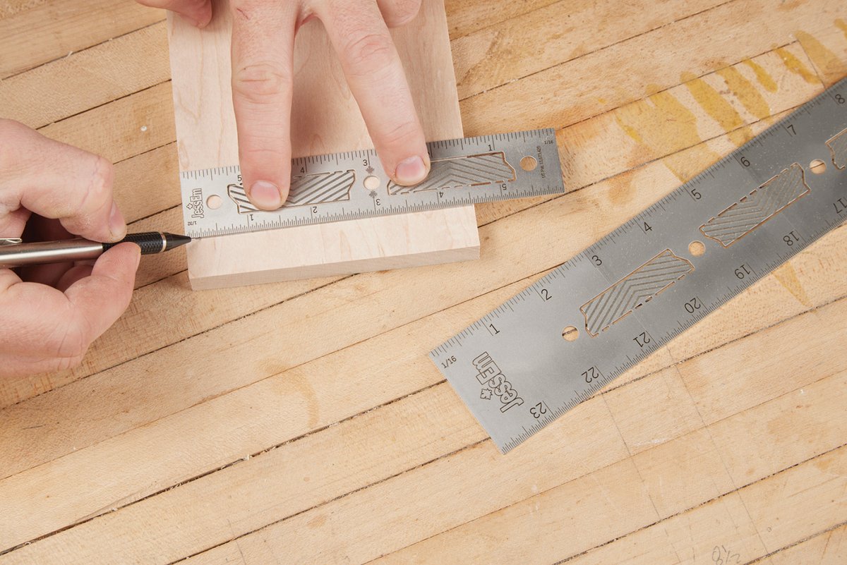 woodworkingques's tweet photo. JessEm Precision Rulers Review: Tool: Stainless Steel Precision Rulers Shop Now  Manufacturer: JessEm MSRP: $24.99+ The Canadian company JessEm, known for their high-quality router lifts, recently released a new line of precision steel rules. As you can… https://t.co/McZEzbBS4G https://t.co/hM1nRA8ZjL