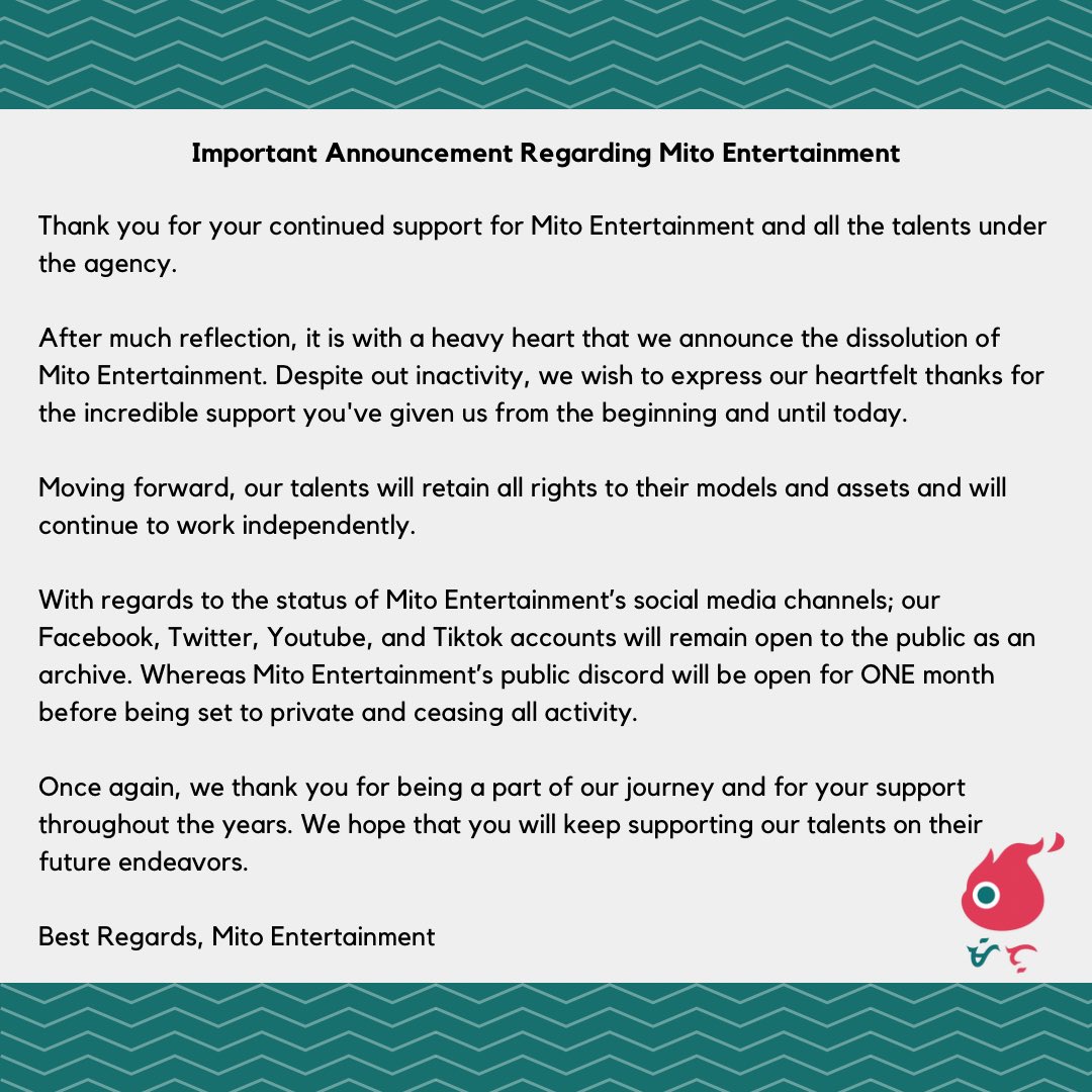 Mito Entertainment tweet media