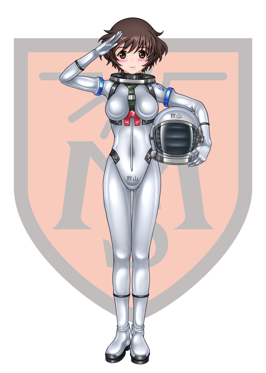 koyan1490's tweet photo. ちょっと放置気味だったけど塗りました。天体危機管理機構に潜入したら、空へ飛ぶことになってしまった大洗女子学園の秋山優花里さん。 https://t.co/tsEtXmMx4I