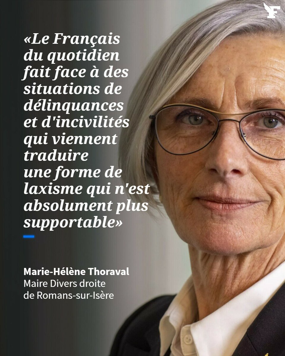 Le_Figaro's tweet photo. «L'autorité» est «la première des choses qui manque le plus» en France, estime la maire (DVD) de Romans-sur-Isère, qui estime que Marine Le Pen est «la femme le plus puissante de France».
→ https://t.co/LrPwGUhzmv https://t.co/6jPJUtpn1Y