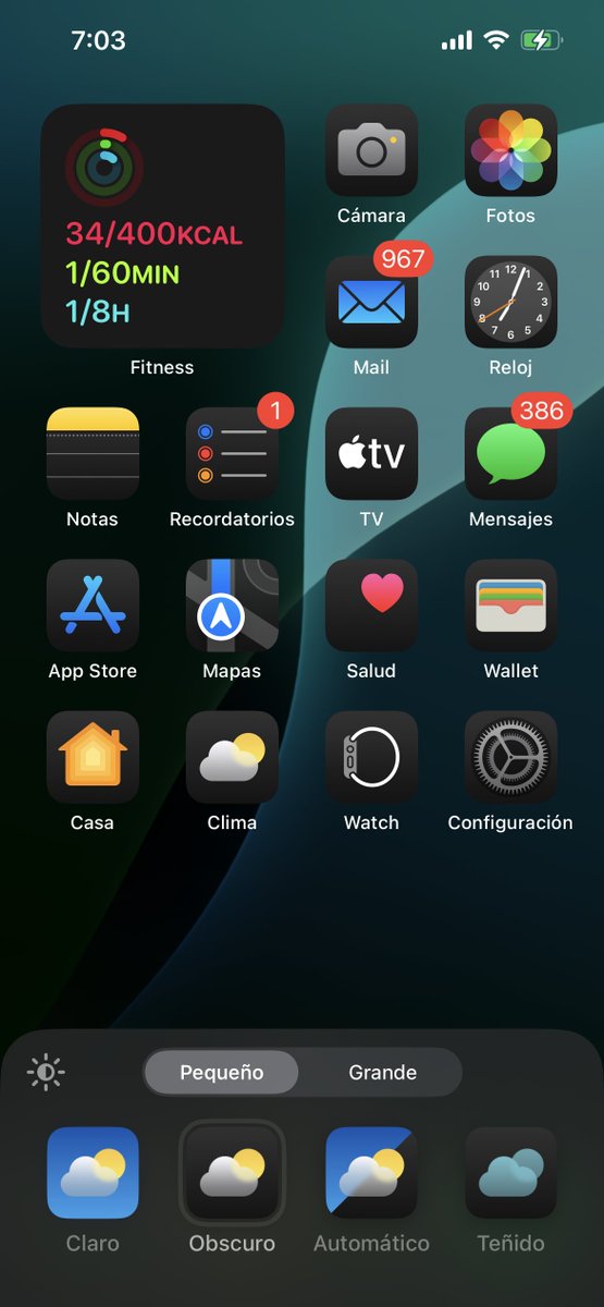 RGTechUpdates's tweet image. Novedades importantes IOS 18 

- Personalización de pantalla de inicio ( Temas Oscuro, Claro, Automático, Tenido), así como iconos pequeños o grandes.
- Solicitar acceso con Face ID a las aplicaciones (buena implementación para aplicaciones bancarias, fotos y redes sociales).
-…