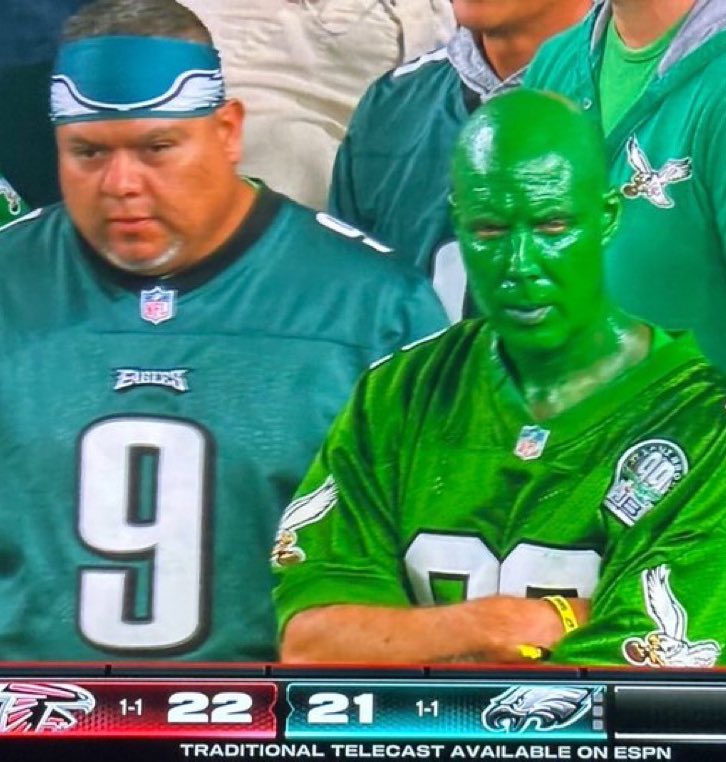 Feeling green this morning