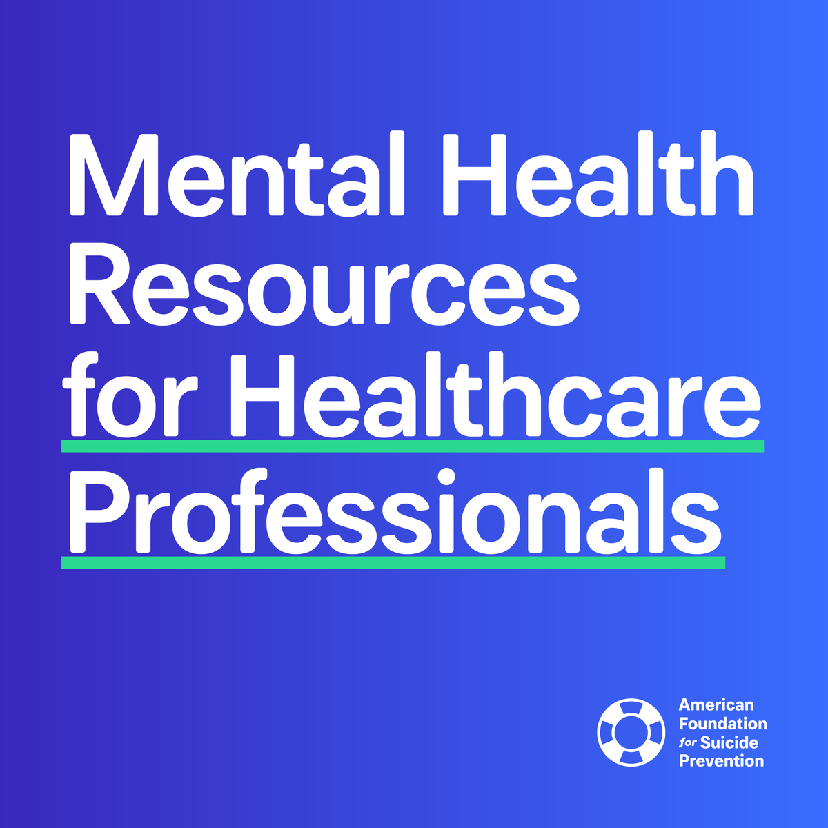 afspnational's tweet image. It's National Physicians Suicide Awareness Day. Physicians have one of the highest suicide rates of any profession. More than half of physicians know a physician has either considered, attempted or died by suicide in their career. Read and share these resources to #StopSuicide.