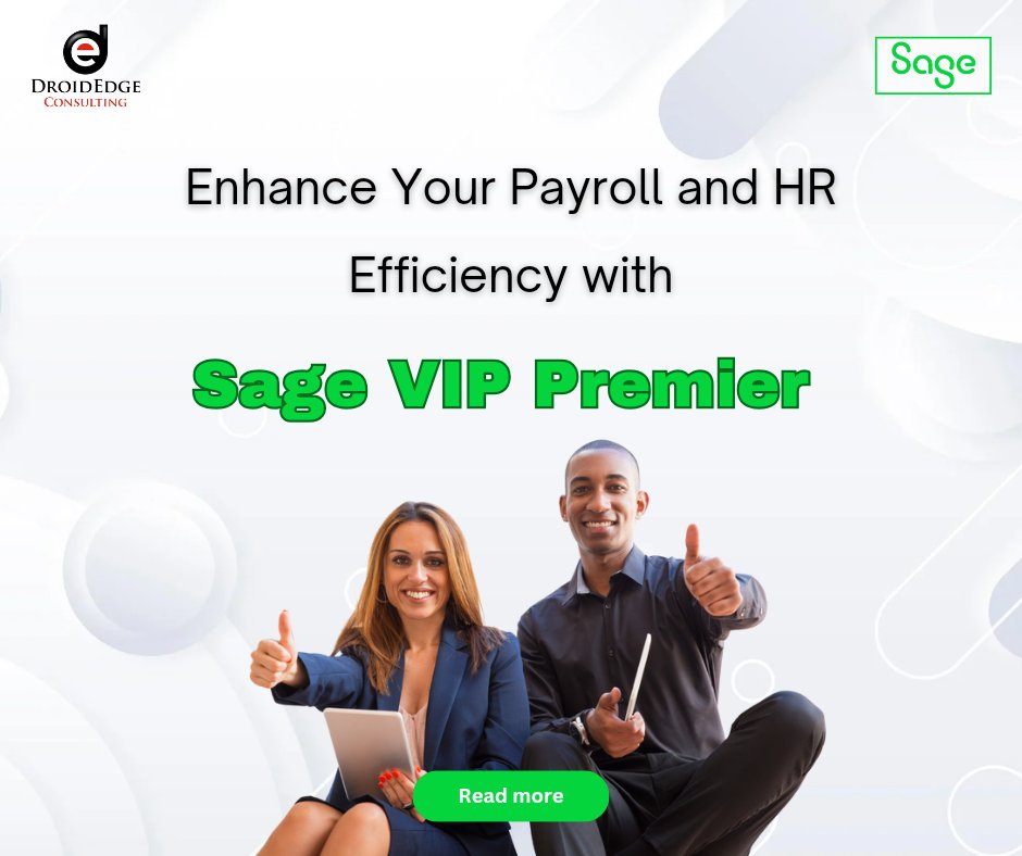 itsdroidedge's tweet photo. Sage VIP Premier is a robust payroll & HR solution for mid-sized to large organizations like banks, universities, healthcare providers, & more. Features include unlimited payroll, ESS portal, and top-notch data security.
Learn more: https://t.co/UAiXQRhP9C
#HRMSoftware #Sage https://t.co/KWvbYvnf3s